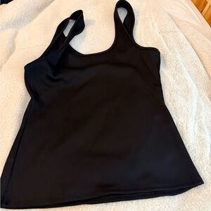 White House Black Market Black Ribbed Tank